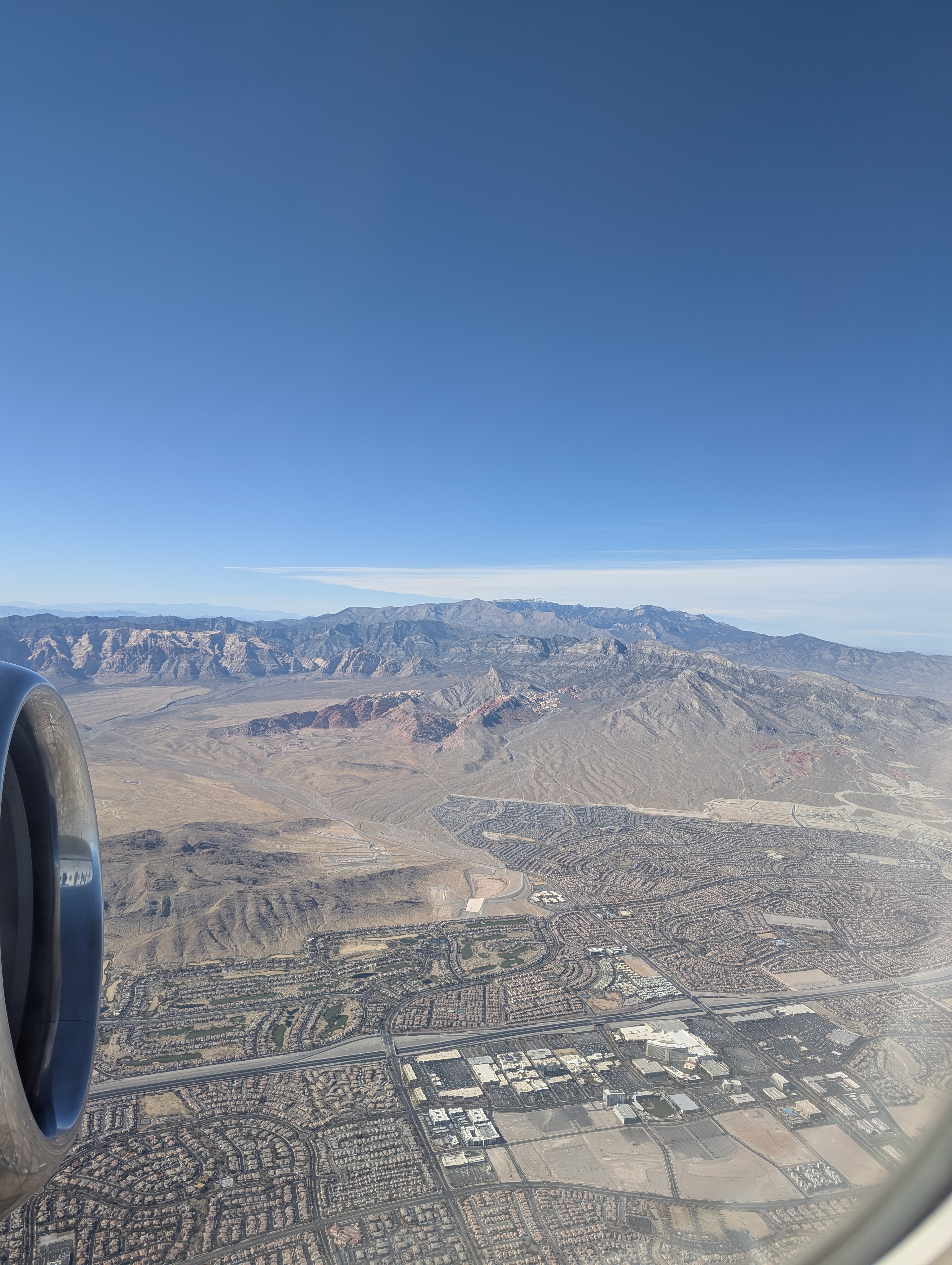 view from plane